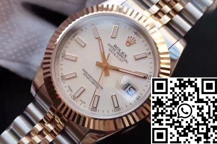FreshLook Datejust Dial 737 126333-006 Rolex White 41 0810